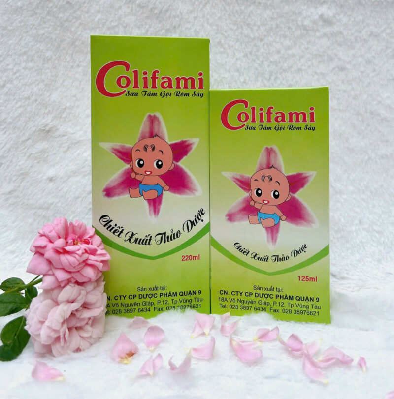 0ed1e8bc7593c0cd9982 COLIFAMI - Sữa tắm gội rôm sẩy