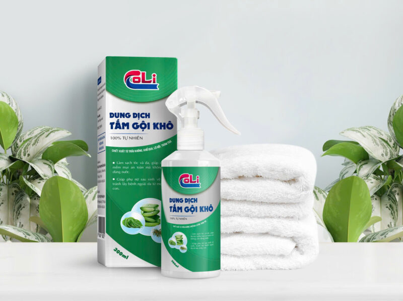 DUNG DỊCH TẮM GỘI KHÔ CHO NGƯỜI LỚN