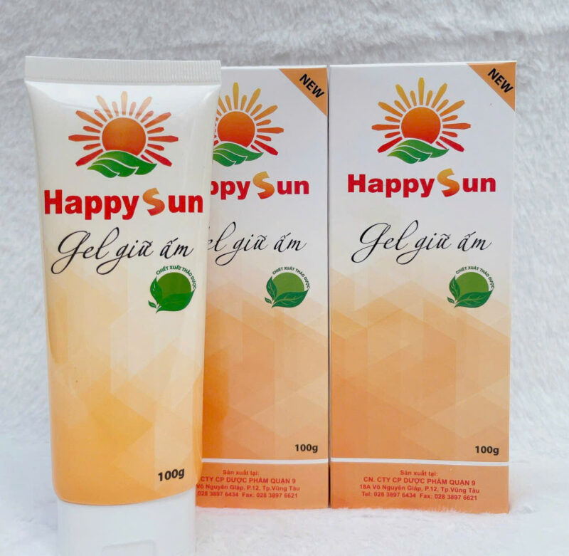 HAPPY SUN - Gel giữ ấm cơ thể