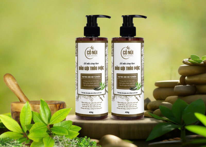 Dầu gội thảo mộc CỎ NÚI